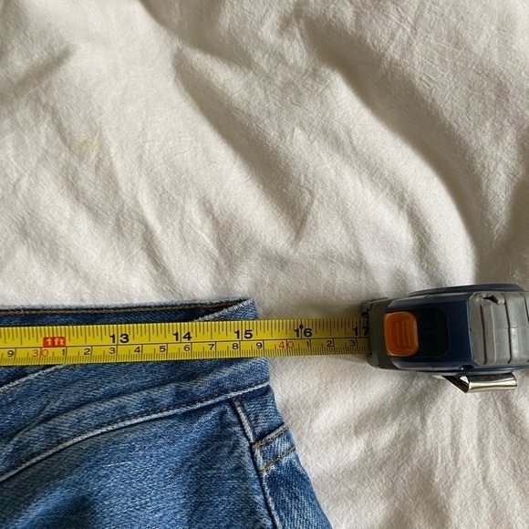 FRAME Denim Le Original patchwork boyfriend jeans Blue Size 29 Relaxed Fit - Picture 9 of 11